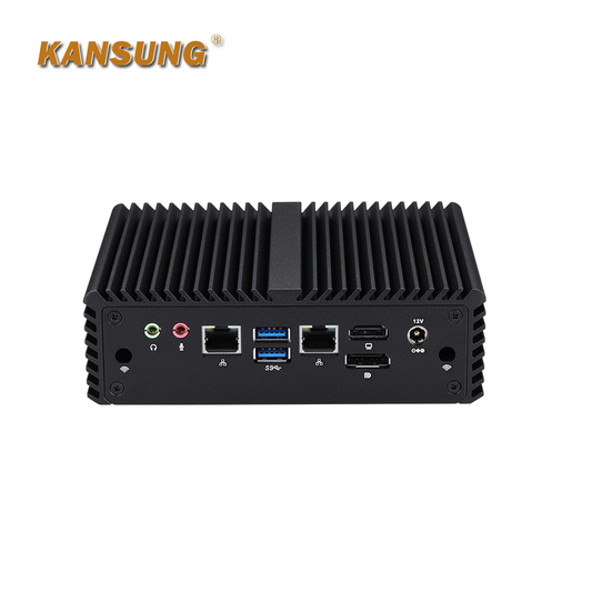 10th Gen Celeron 5205U 2 x 2.5 Gigabit 4 x COM Industrial Mini PC