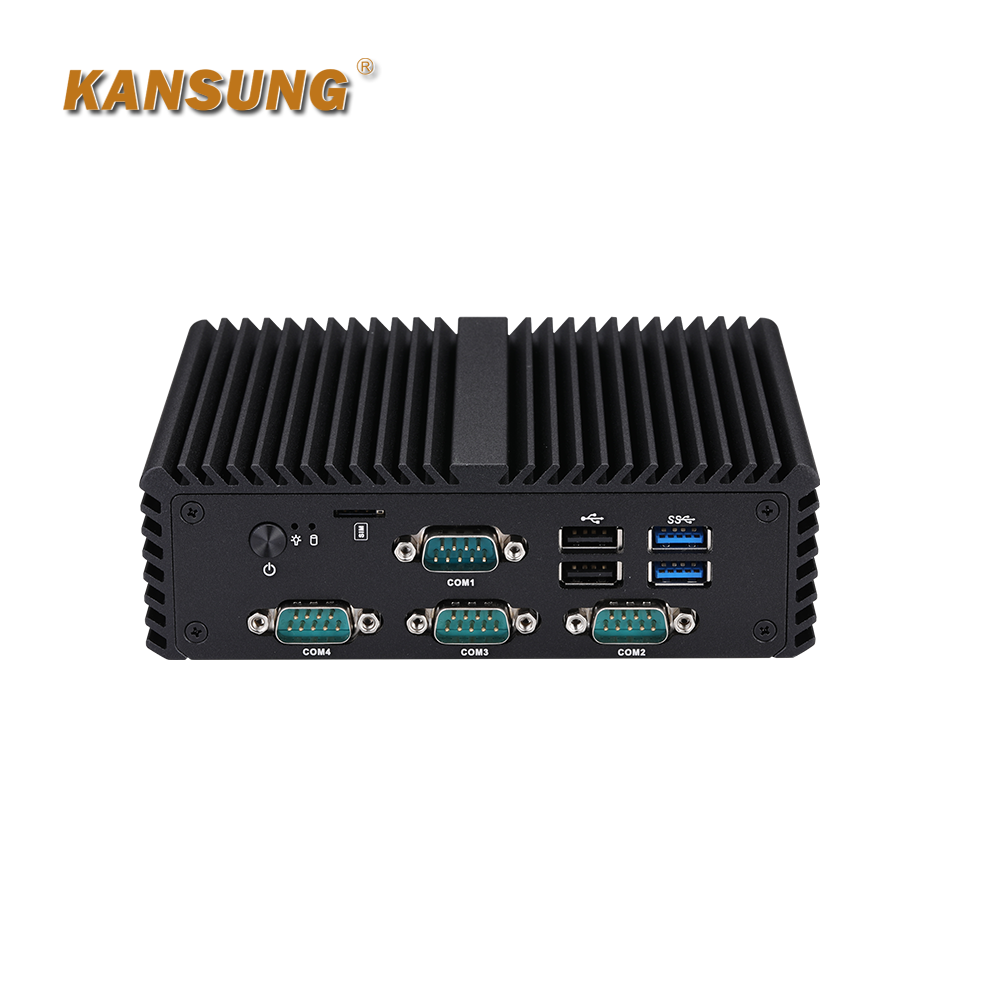 10th Gen Celeron 5205U 2 x 2.5 Gigabit 4 x COM Industrial Mini PC