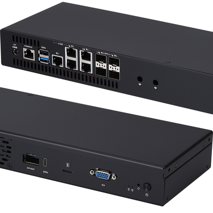 2x10G SFP+ 5x2.5G Intel Atom Denverton C3558 Network 1U Firewall Server