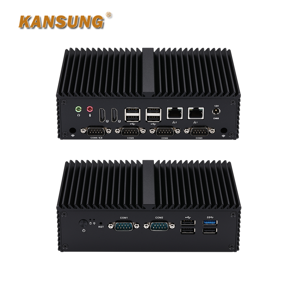 6 COM 2 HD Intel Alder Lake N100 N305 X7425E Industrial PC