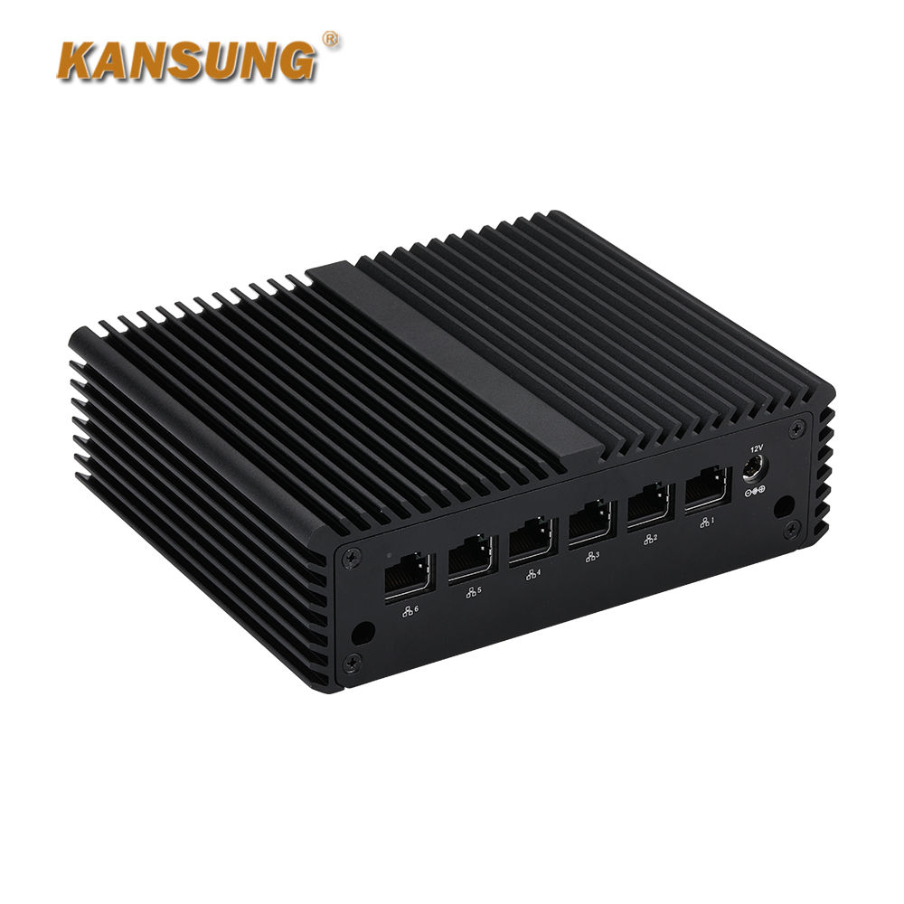 6x2.5G Intel Alder Lake N100 N305 X7425E Firewall Router PC