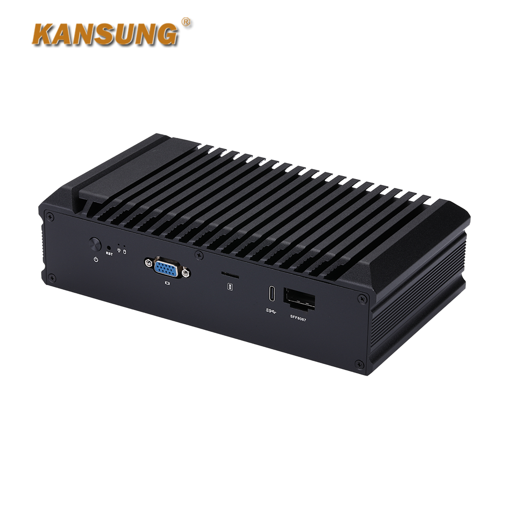 4x10G SFP+ 5x2.5G Intel Atom C3758 C3908 Firewall Router PC