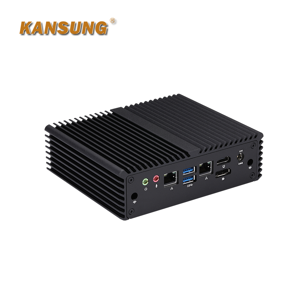 10th Gen Celeron 5205U 2 x 2.5 Gigabit 4 x COM Industrial Mini PC