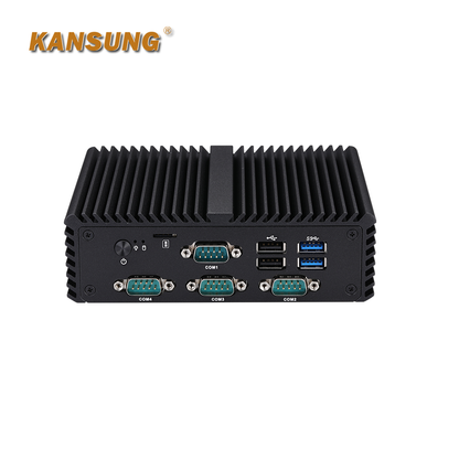 10th Gen Celeron 5205U 2 x 2.5 Gigabit 4 x COM Industrial Mini PC
