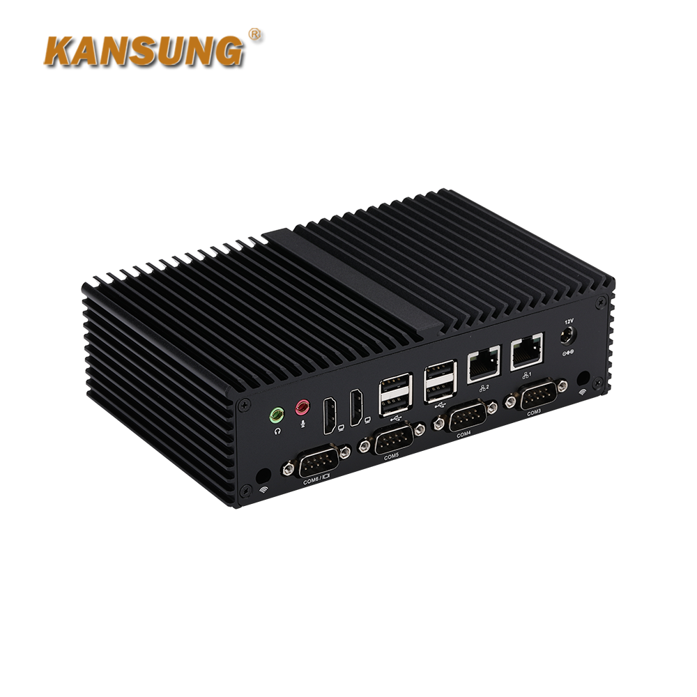 6 COM 2 HD Intel Alder Lake N100 N305 X7425E Industrial PC